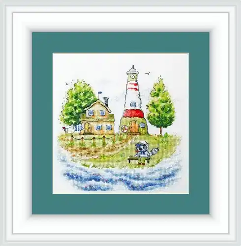 Lighthouse Keeper Cross Stitch Kit Price Cut