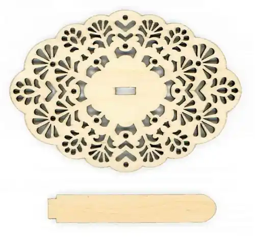 Small Openwork Stand Fan Favorite