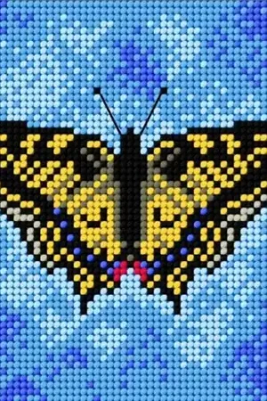 Needlepoint Canvas For Halfstitch W/O Yarn Butterfly Low Price