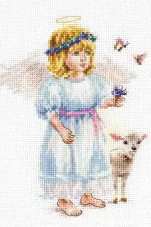 Angel Cross Stitch Kit Certified