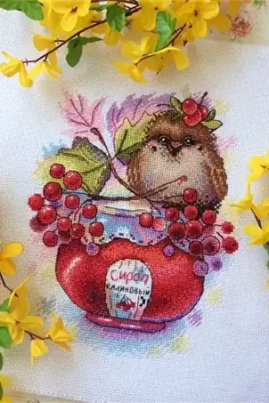 Free Shipping Winged Arrowwood Cross Stitch Kit