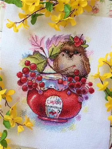 Free Shipping Winged Arrowwood Cross Stitch Kit