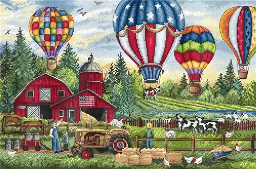 Markdown Up Up And Away Cross Stitch Kit