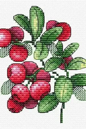 In Demand Lingonberry Flavor Cross Stitch Kit