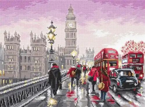 Westminster Bridge Cross Stitch Kit Secure Checkout