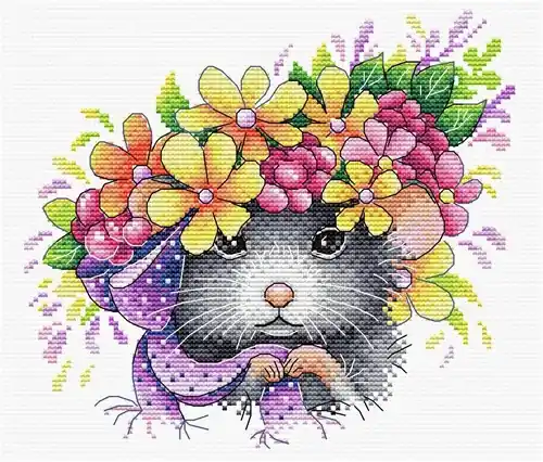 Exclusive Field Fashionista Cross Stitch Kit