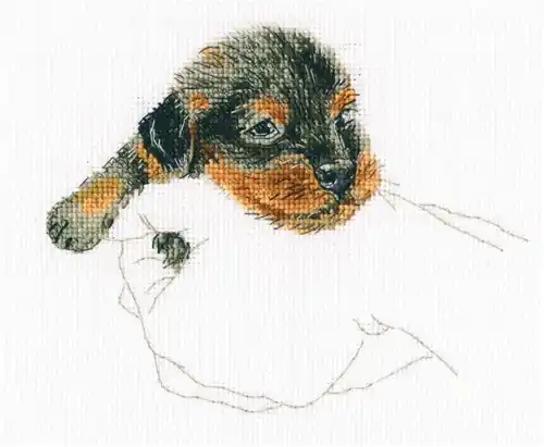 Money Back Guarantee Warmth In Palms Cross Stitch Kit
