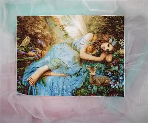 Spring Fairy Cross Stitch Kit Final Sale