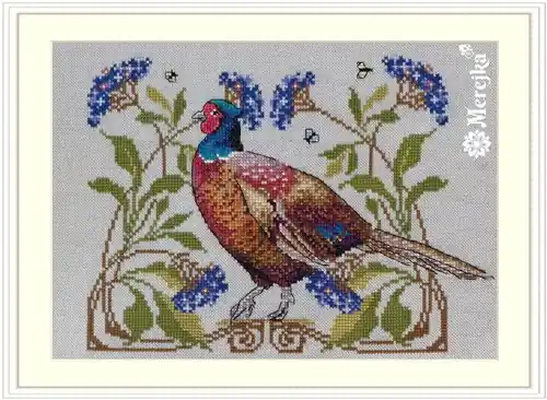 The Pheasant Cross Stitch Kit Direct From Manufacturer
