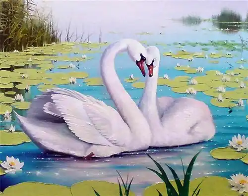 Swan Song Diamond Painting Kit Top Rated
