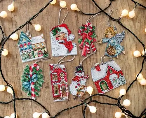 Grab Now Christmas Ornaments Cross Stitch Kit