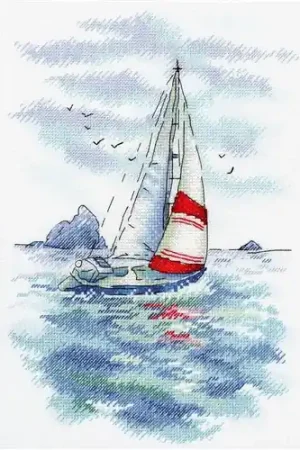 Budget Sea Regatta Cross Stitch Kit