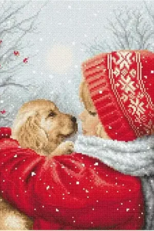 Buy Online Chritmas Hugs Cross Stitch Kit