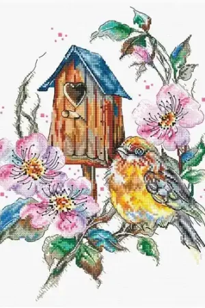Place Order Feathery Wonder Cross Stitch Kit