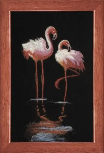 Felting kit V-89C "Tender pink love" In Demand