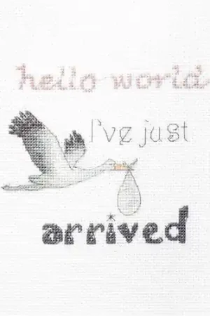 Next Day Delivery A Gift For A Newborn Cross Stitch Kit