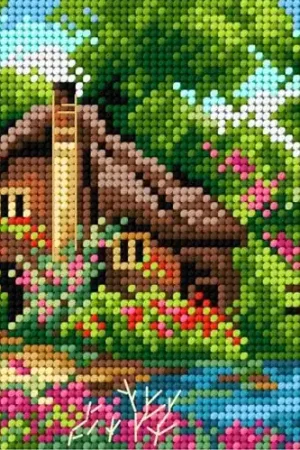 Needlepoint Canvas For Halfstitch W/O Yarn - Spring Warranty Included