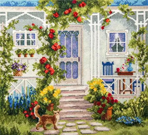 Deal Counted cross stitch kit Terrace M-518C