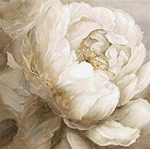 Peony Poses L8083 Counted Cross Stitch Kit Low Price