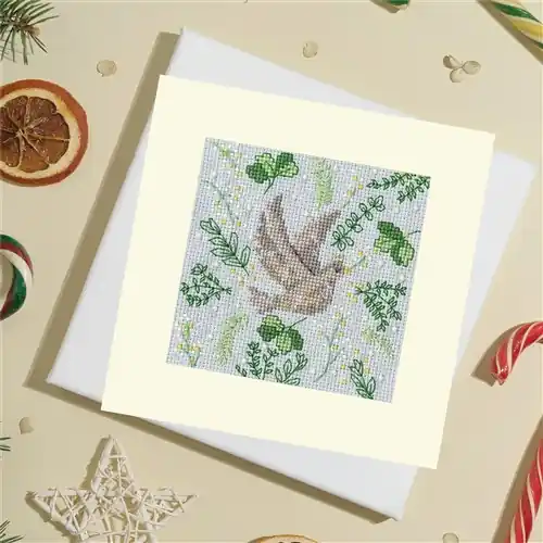 Scandi Dove Kit XMAS60 Counted Cross Stitch Kit Order Now