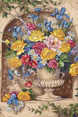 Neo Classic Alcove L8079 Counted Cross Stitch Kit Next Day Delivery