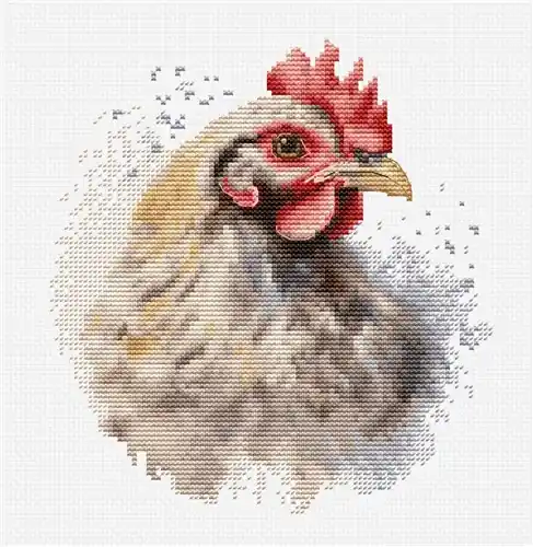 Best Seller The Chicken BC216L Counted Cross-Stitch Kit