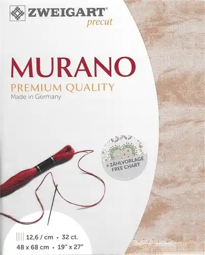 Get Yours Precut Zweigart Murano Vintage 32 count Country Wood 3984/3219