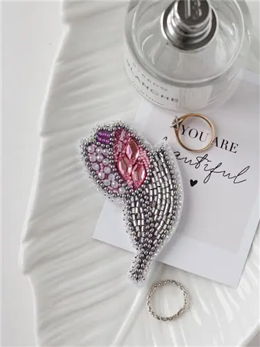 Luxury Bead Embroidery Decoration Kit Tulip AD-100