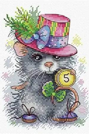 Money Mouse SM-429 Counted Cross-Stitch Kit Fan Favorite