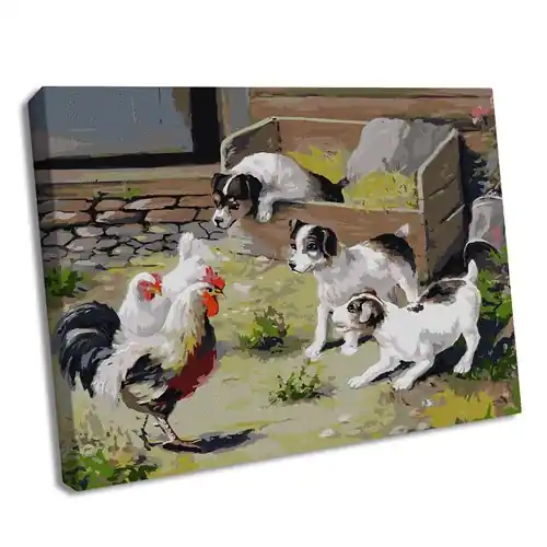 Handmade Painting by Numbers kit Meeting KHO4342