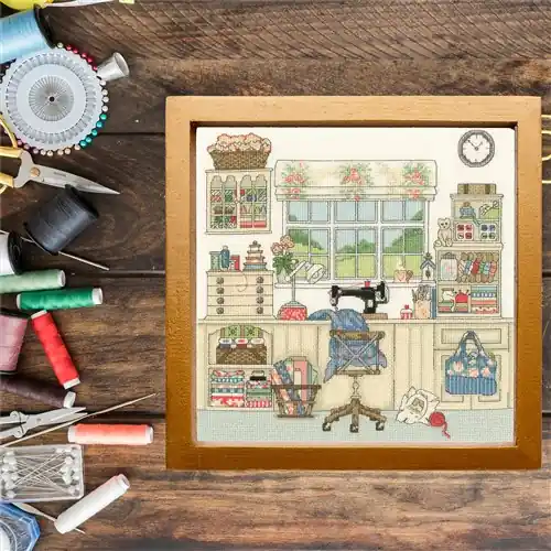 My Sewing Room XSS18 Counted Cross Stitch Kit Must Have