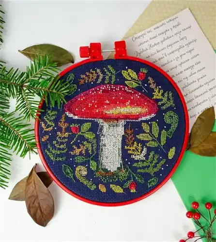 Counted Cross-stitch kit - Forest handsome AHM-071 High Quality