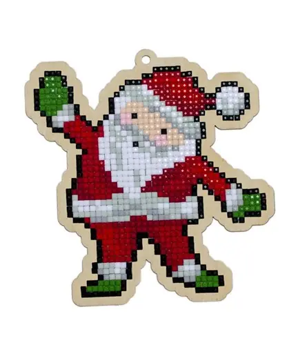 Santa Claus CSW309 Diamond Painting on Plywood Kit Price Drop