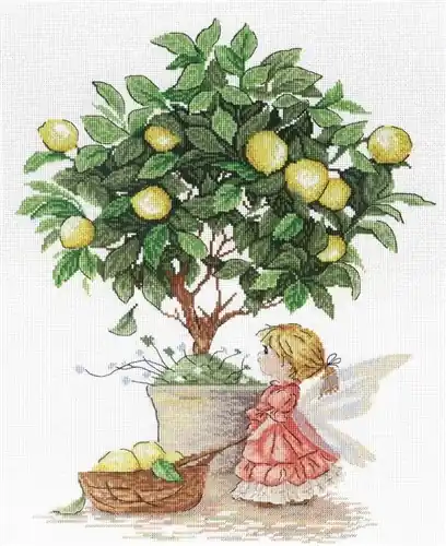 Lemon Fairy SNV-547 Counted Cross Stitch Kit Flash Sale