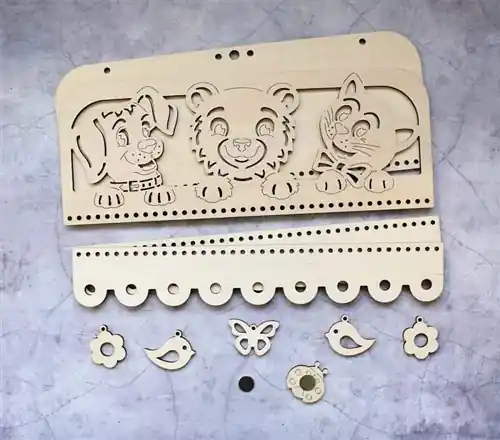 Height Chart Holder Animals OP-234 Budget