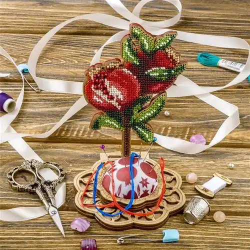 Factory Price Bead embroidery kit on wood FLK-287
