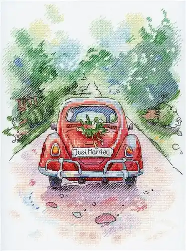 Romantic Journey SA-004 Cross-stitch kit Low Price