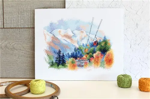 Crafted Dombay Mountains A-045 Cross stitch kit
