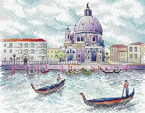 Venice M-522 / SM-522 Counted Cross Stitch Kit Don’t Miss Out