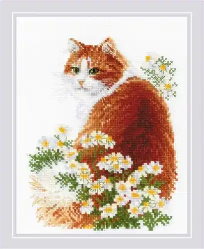 Ginger Meow R2110 Counted Cross Stitch Kit Trending