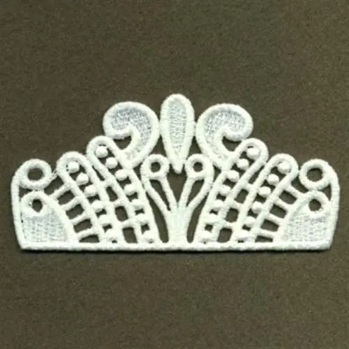 Clearance Tiara FSL Filigree Embroidery Design