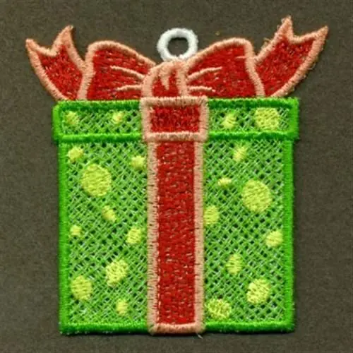 One Day Deal FSL Present Embroidery Design