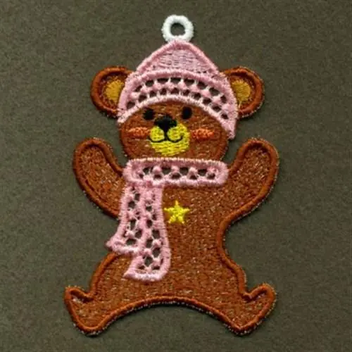 Fan Favorite FSL Teddy Embroidery Design