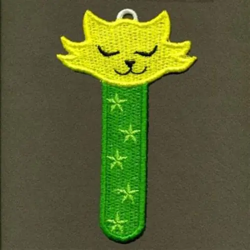 FSL Fox Bookmark Embroidery Design Last Chance