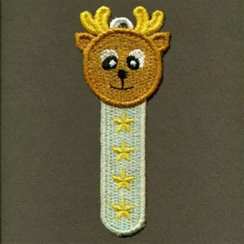 FSL Deer Bookmark Embroidery Design Don’t Miss Out