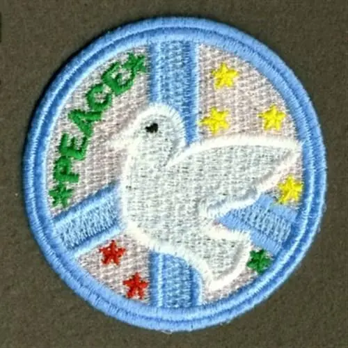 Top Rated FSL Peace Embroidery Design