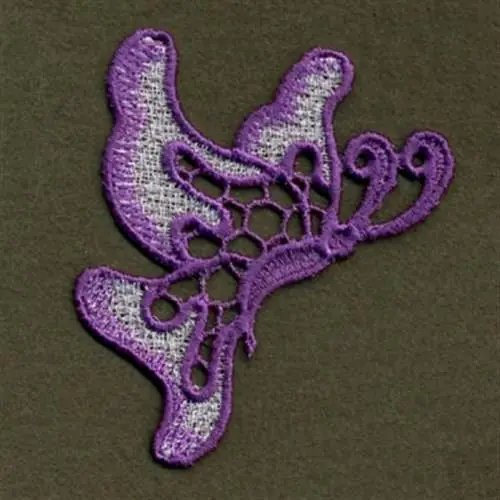 Best Choice Butterfly FSL Embroidery Design