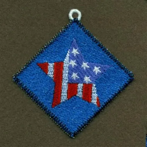 Today Only FSL Mini Patriotic Star Embroidery Design