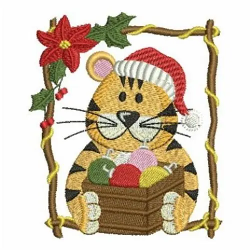 Ornaments Little Tiger Embroidery Design Must Have