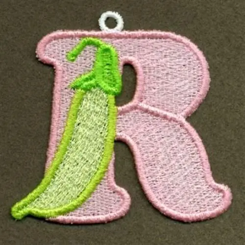 Fruits and Vegetables R Embroidery Design Popular